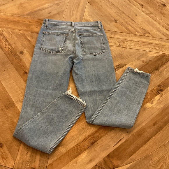 Reformation High & Skinny Distressed Jeans‎ Maui Wash - Picture 3 of 7